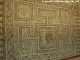 Villa Romana de Bruñel. Mosaico romano siglos III-IV d.C. Museo Provincial de Jaén