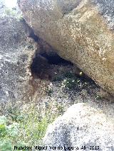 Cueva de la Zorra. Entrada