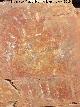 Pinturas rupestres del Abrigo de la Cueva del Santo Grupo V