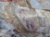 Pinturas rupestres de las Vacas del Retamoso II Grupo VII. Antropomorfo