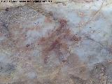 Pinturas rupestres de las Vacas del Retamoso II Grupo VII. Soliforme