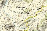 Cortijo de Fuente Rueda. Mapa
