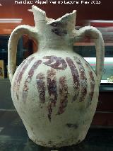 Cermica Almohade. Jarra Almohade siglos XIII - XIV. Museo Provincial de Jan