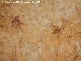 Pinturas rupestres del Abrigo de la Caada de la Cruz. El arquero principal y el primer ciervo