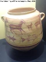 Cabecico del Tesoro. Vaso de las Cabras. Siglos III - II a.C. Exposicin los Iberos - Jan
