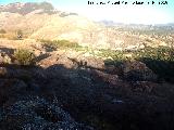 Necrpolis visigoda del Cerro de San Marcos. Vistas del yacimiento