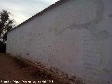 Cortijo Via Garabata. Arcadas cegadas del muro lateral