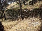 Muralla ibero romana del Cerro de Santa Catalina. Murallas