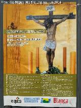 Romera del Cristo de la Asomada. Cartel