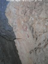 Pinturas rupestres de la Serrezuela de Pegalajar IV. Antropomorfo Y