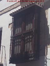 Casa de la Calle Juan Montilla n 18. Reja de rosetas