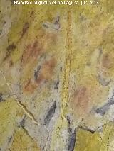Pinturas rupestres y petroglifos de la Cueva de Doa Trinidad. 