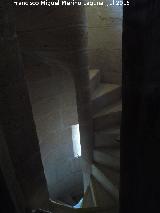 La Mota. Iglesia Mayor Abacial. Escalera de la Torre. 