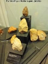 Museo de la Ciudad. Bifaces del Paleolítico Medio