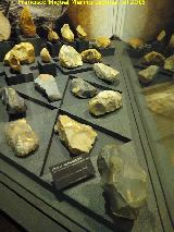 Museo de la Ciudad. Industria lítica del Paleolítico Medio