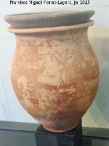 Museo de la Ciudad. Urna funeraria ibera con tapadera
