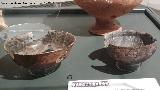 Cermica Ibera. Cuencos a mano decorados siglo VII a.C. Museo Ibero