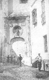 Baslica de San Ildefonso. Portada Primitiva. 1908