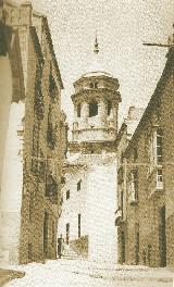 Baslica de San Ildefonso. Torre menor. Foto antigua