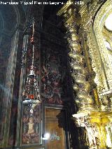 Baslica de San Ildefonso. Capilla de la Virgen de la Capilla. Frescos con el nio de las flores
