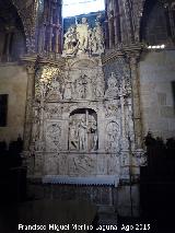 Catedral de vila. Capilla de San Bernab. Retablo
