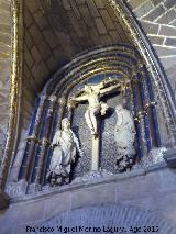 Catedral de vila. Capilla de San Bernab. Crucifixin