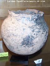 Museo Arqueolgico Profesor Sotomayor. Recipiente cermico de la Edad del Cobre