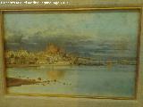 Pedro Rodrguez de la Torre. Vista de Mallorca. Pedro Rodrguez de la Torre siglo XIX. Museo Provincial de Jan