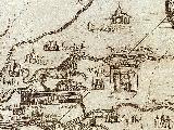 Venta-Castillo Los Palacios. Mapa 1588