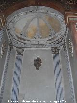 Capilla de los Robles. Hornacina central del retablo