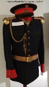 Alfonso XIII de Espaa. Guerrera de Comandante de Infantera de la Lnea de Asturias 31. Exposicin Palacio Villardompardo - Jan