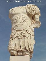 Torreparedones. Foro. Estatua de Tiberio