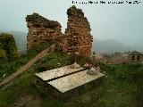 Castillo de Ripar. Torren y tumbas