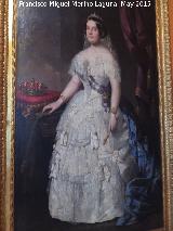 Isabel II. Annimo siglo XIX. Museo Provincial de Jan