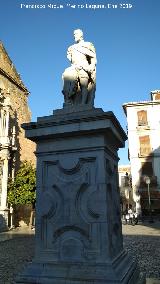 Carlos I de Espaa y V de Alemania. Monumento en Granada