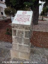 Monumento a los Habitantes de Solana de Torralba. 