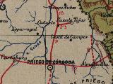 Histria de Fuente Tjar. Mapa 1901