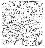 Historia de Aldeaquemada. Mapa del núcleo de Aldeaquemada. Según Breuil