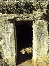 Casa Cueva del Pantano. Puerta