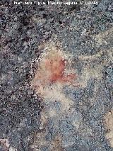 Pinturas rupestres de la Cueva de la Graja-Grupo XVIII. Mancha inferior