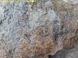 Pinturas rupestres de la Cueva de la Graja-Grupo VI. Panel