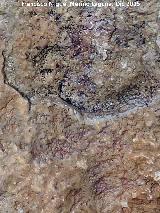 Pinturas rupestres de la Cueva de la Graja-Grupo VI. Pinturas rupestres del centro