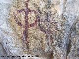 Pinturas rupestres de la Cueva de la Graja-Grupo XIV