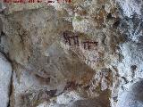 Pinturas rupestres de la Cueva de la Graja-Grupo XV. 