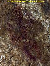 Pinturas rupestres de la Cueva de la Graja-Grupo XVII. 