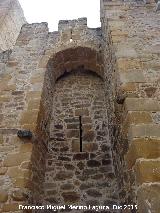 Castillo de Lopera. Alczar. Arco y saetera