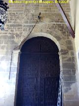 Catedral de Baeza. Puerta de San Andrés. Desde el claustro