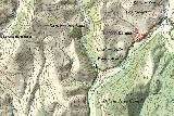 Fuente del Barranco del Lobo. Mapa