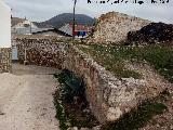 Cantera de Garcez. Muros de la cantera