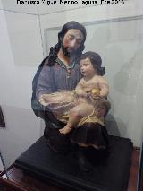 Convento de Ntra Sra del Carmen. San José con el Niño Jesús. Siglo XVIII. Museo de San Juan de la Cruz - Úbeda